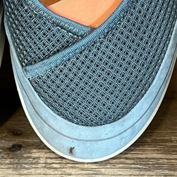 Womens Ecco Arizona Ballet Light Blue Slip On Flats Shoes Size 38 US 7-7.5 M GUC - Picture 4 of 7